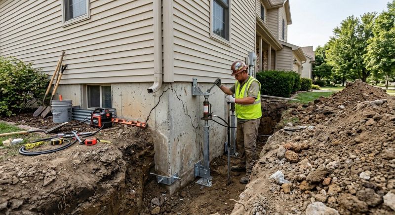 Basement Foundation Repair in Minot, ND