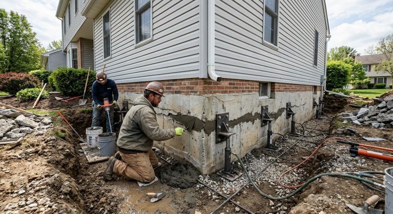Basement Foundation Repair in Minot Afb, ND