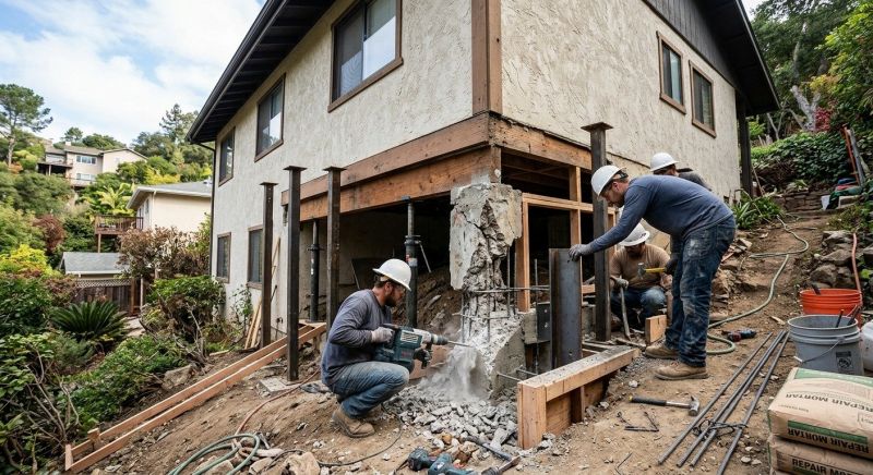 Commercial Foundation Repair in Minot, ND