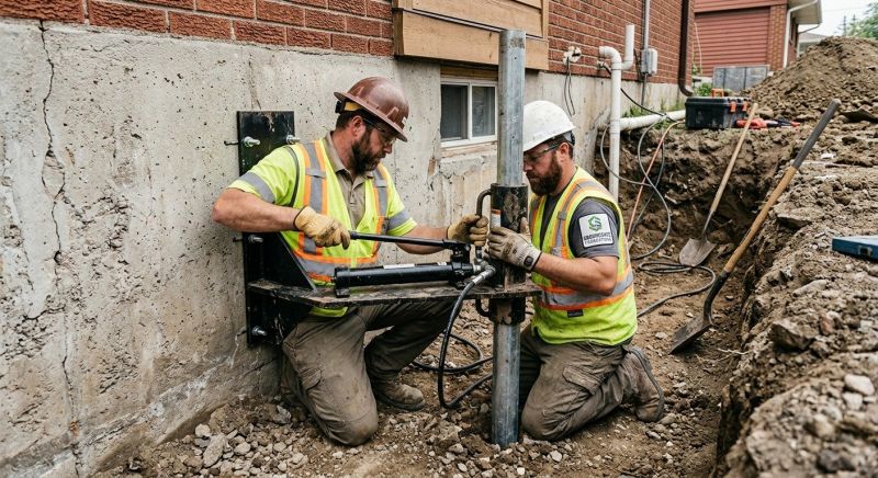 Concrete Foundation Leveling in Minot Afb, ND