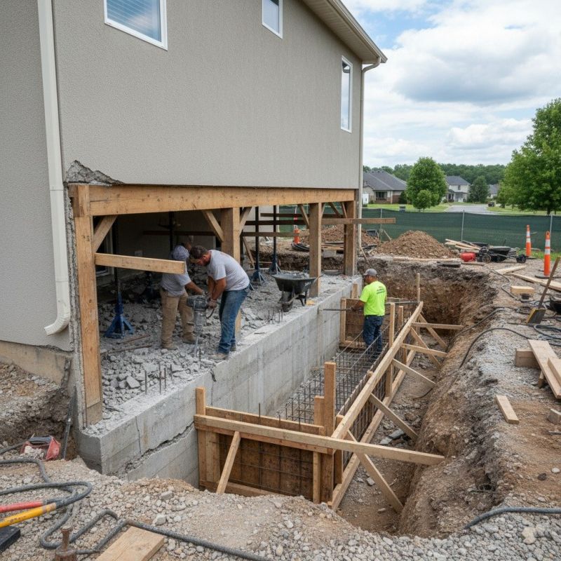 Concrete Foundation Repair in Minot, ND