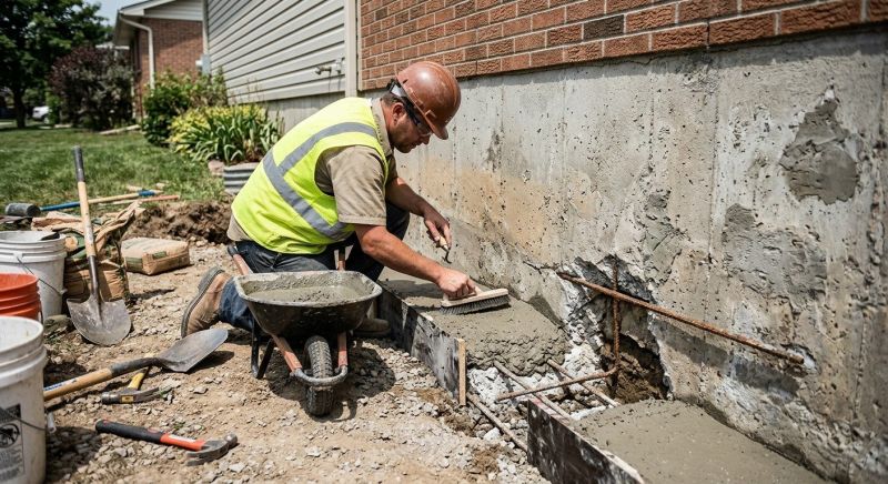 Concrete Foundation Repair in Minot Afb, ND