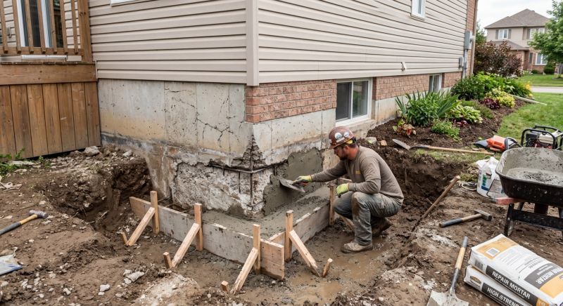 Concrete Foundation Repair in Minot Afb, ND