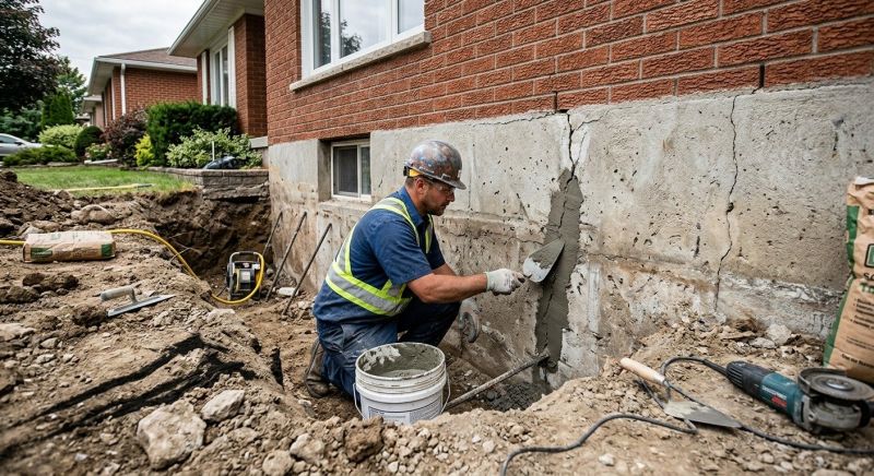 Concrete Foundation Repair in Minot Afb, ND
