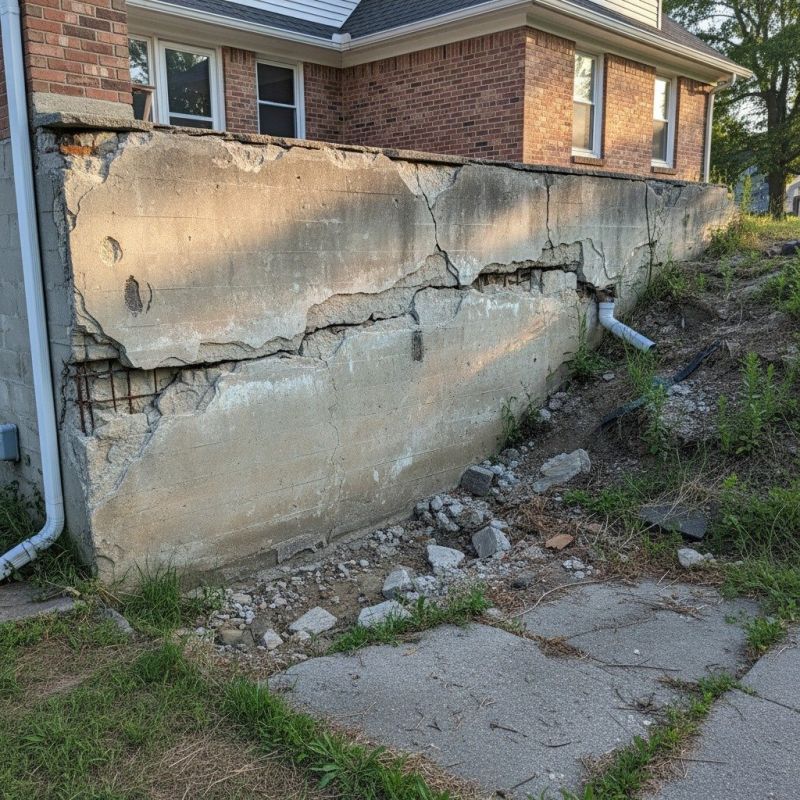 Cracked Foundation Repair in Surrey, ND