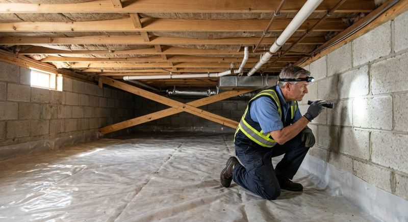 Crawlspace Repair in Minot, ND