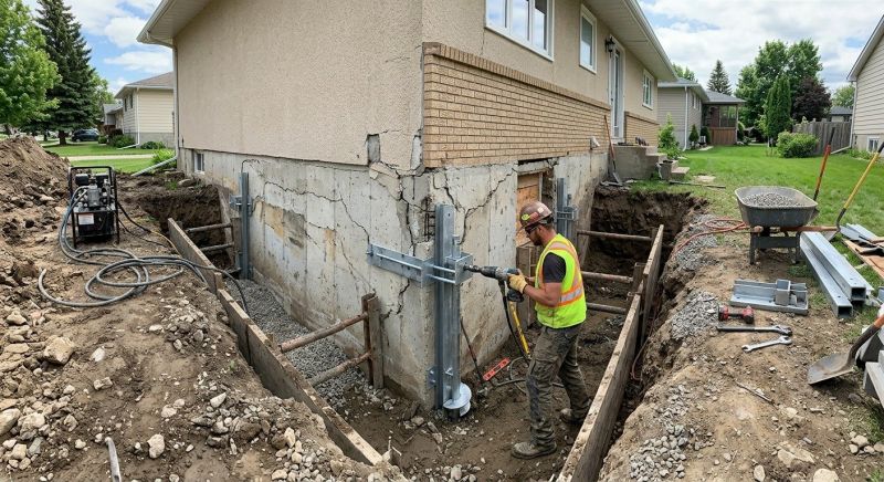 Crawlspace Structural Repair in Minot, ND