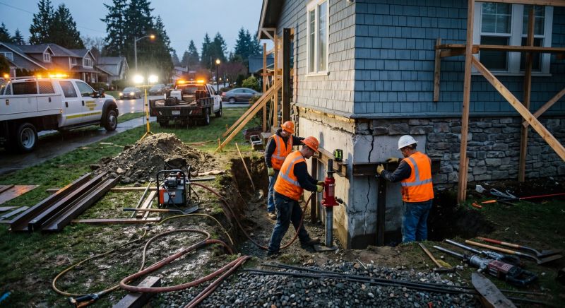 Emergency Foundation Repair in Minot, ND