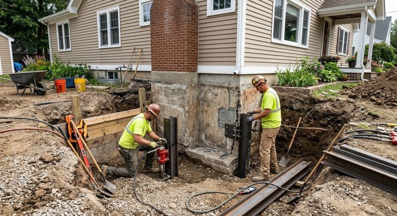Exterior Foundation Repair in Minot, ND
