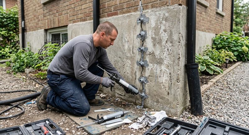 Exterior Foundation Repair in Minot, ND