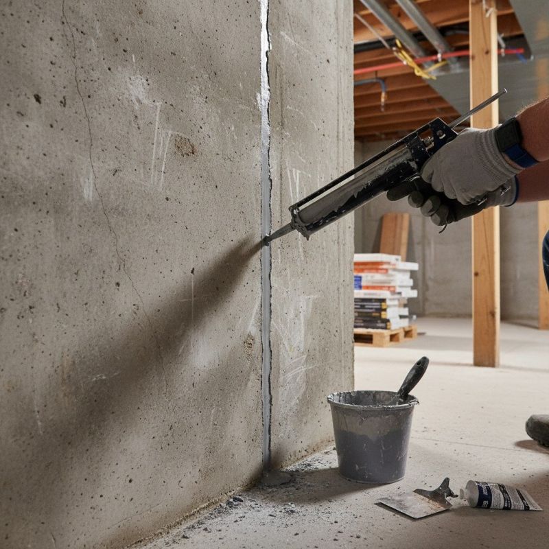 Foundation Crack Repair in Surrey, ND