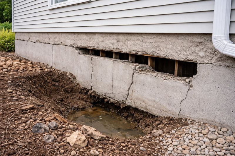 Foundation Damage Repair in Surrey, ND