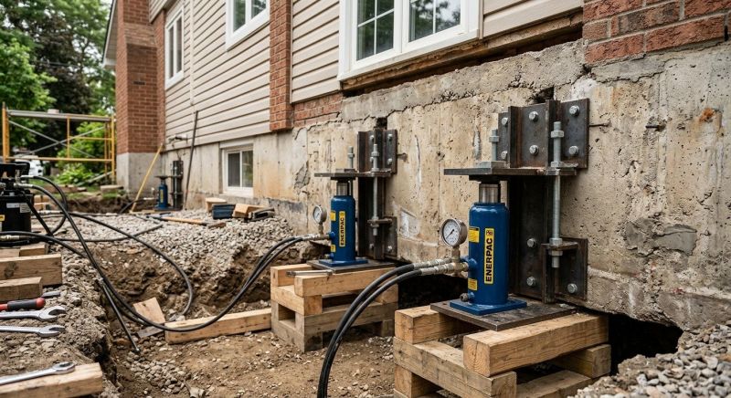 Foundation Jacking in Minot, ND