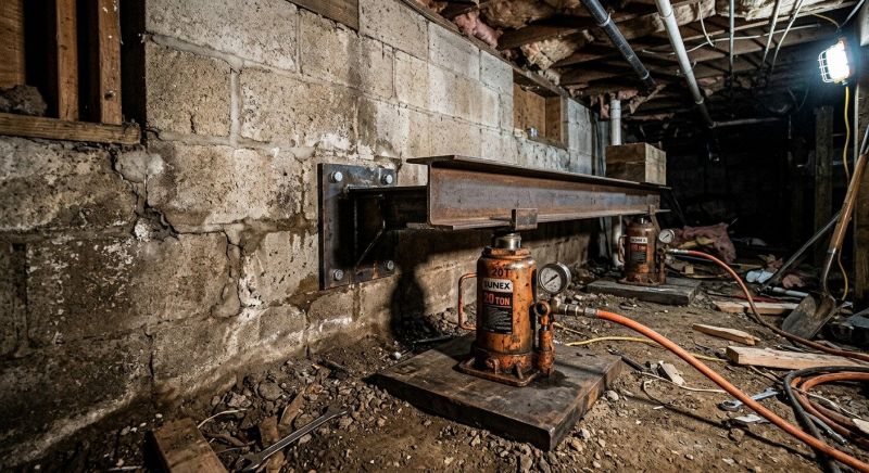 Foundation Jacking in Minot, ND