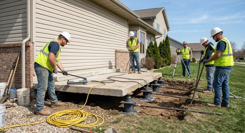 Foundation Lifting in Minot, ND