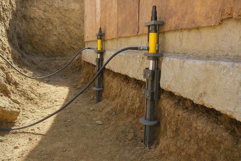 Foundation Lifting in Surrey, ND