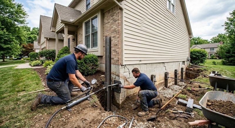 Foundation Pier Repair in Minot, ND