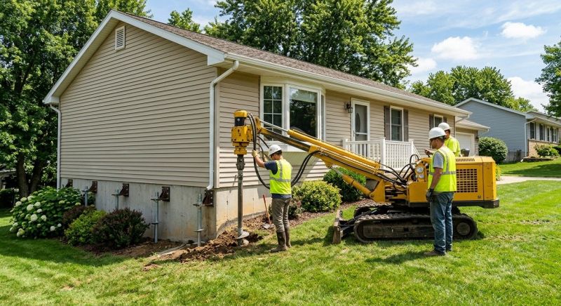 Foundation Raising in Minot Afb, ND