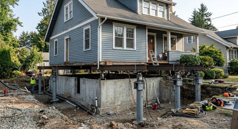 Foundation Raising in Surrey, ND