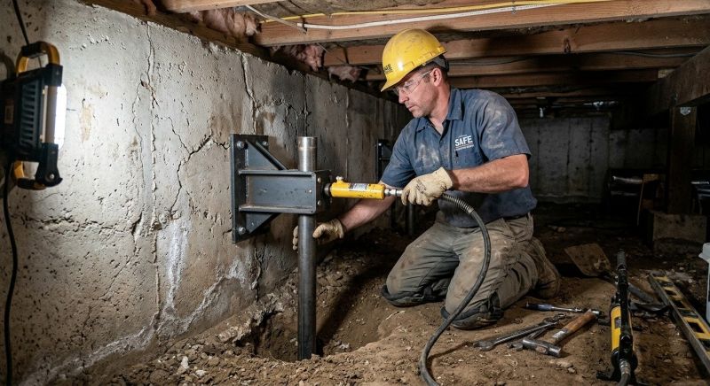 Foundation Releveling in Minot, ND