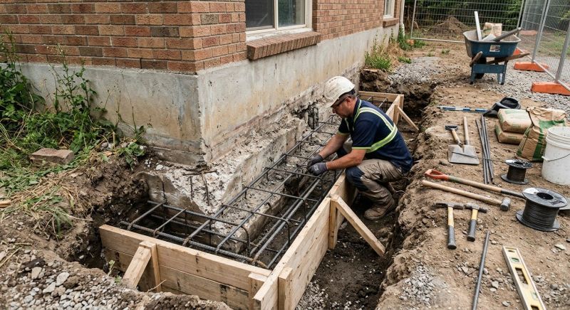 Foundation Repair in Minot Afb, ND