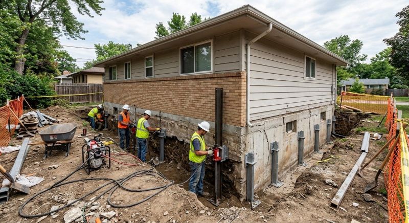 Foundation Strengthening in Minot, ND