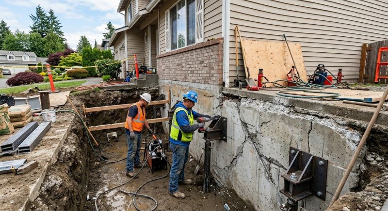 Foundation Strengthening in Minot, ND