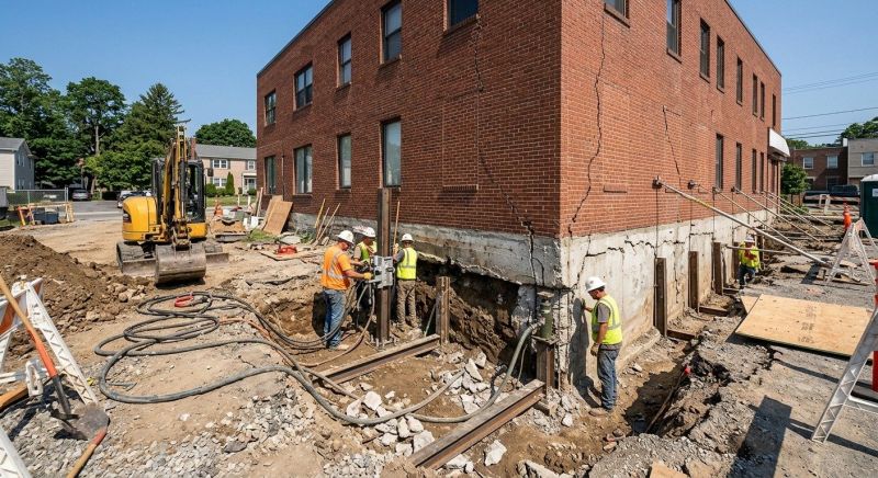 Foundation Strengthening in Minot, ND