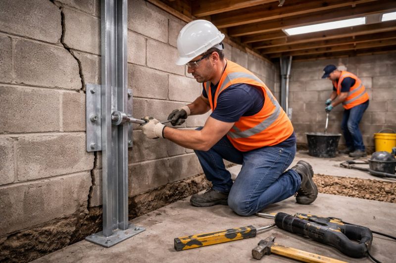 Foundation Structural Repair in Minot Afb, ND