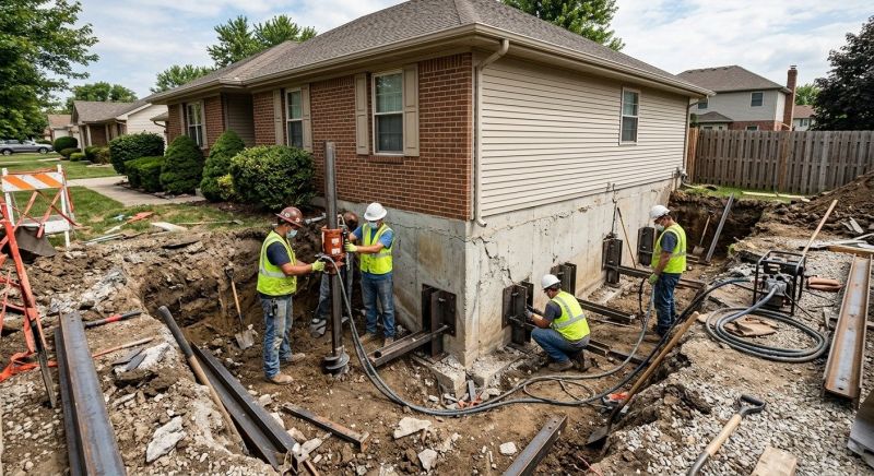 Foundation Structural Repair in Minot Afb, ND