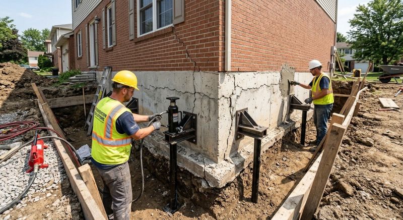 Foundation Structural Repair in Surrey, ND