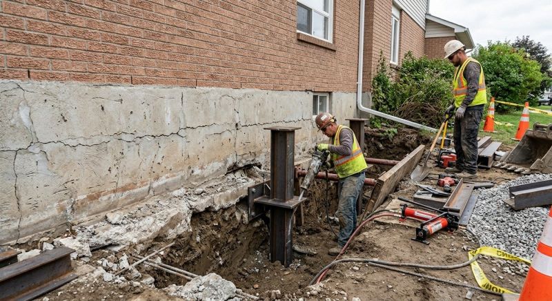 Foundation Structural Repair in Surrey, ND