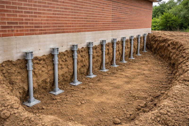 Helical Pile Installation in Minot, ND