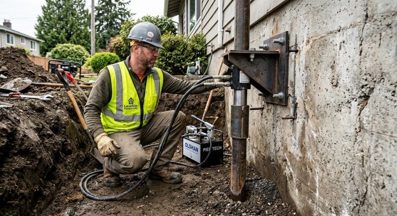 Home Foundation Leveling in Surrey, ND