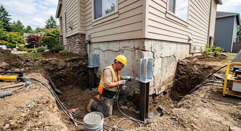 Home Foundation Repair in Minot Afb, ND