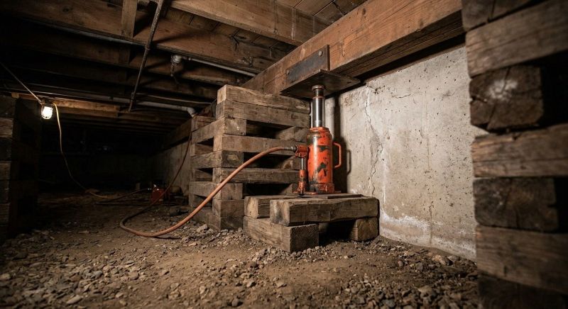 House Foundation Leveling in Minot, ND