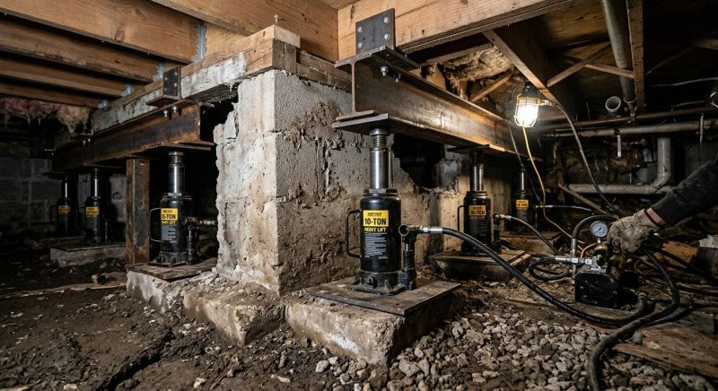House Leveling in Surrey, ND