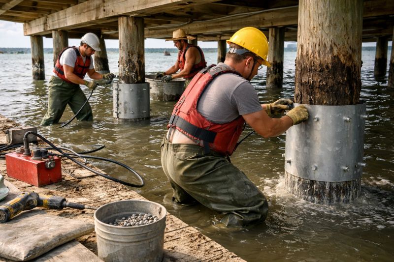 Piling Repair in Minot, ND