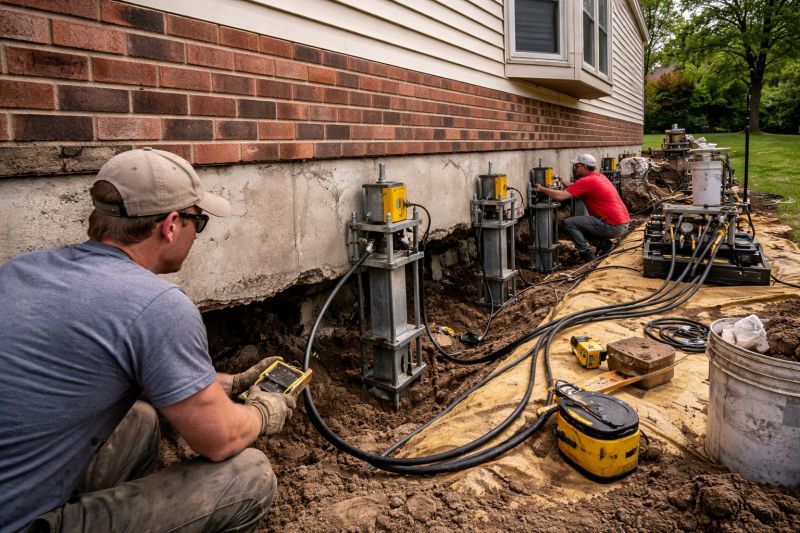 Settling Foundation Service in Minot, ND