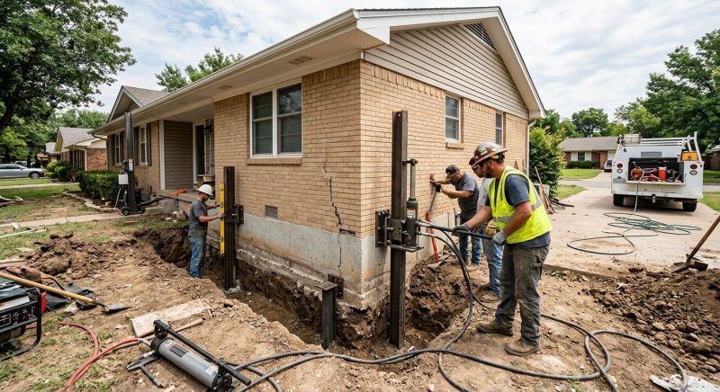 Settling Foundation Service in Minot Afb, ND