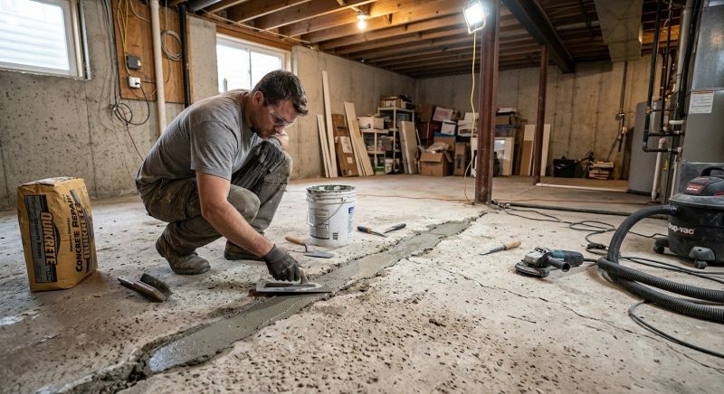 Slab Foundation Repair in Minot, ND
