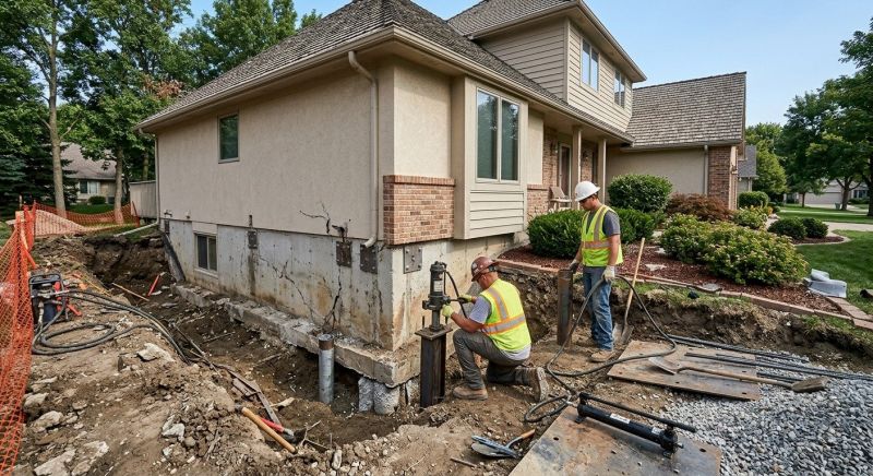 Structural Foundation Repair in Minot Afb, ND