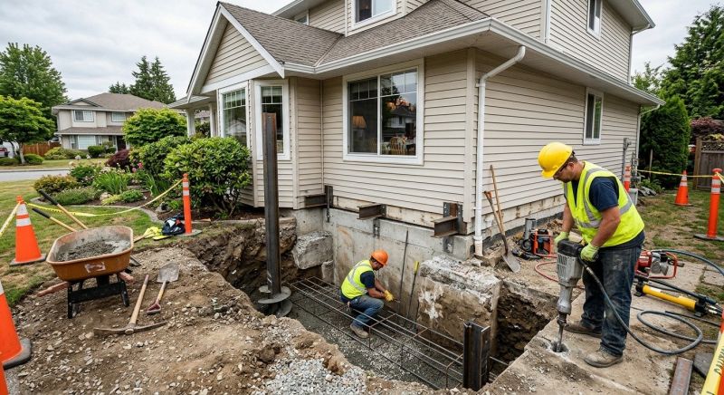 Structural Foundation Repair in Surrey, ND