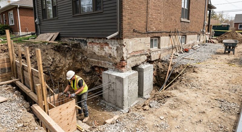Structural Underpinning in Minot, ND