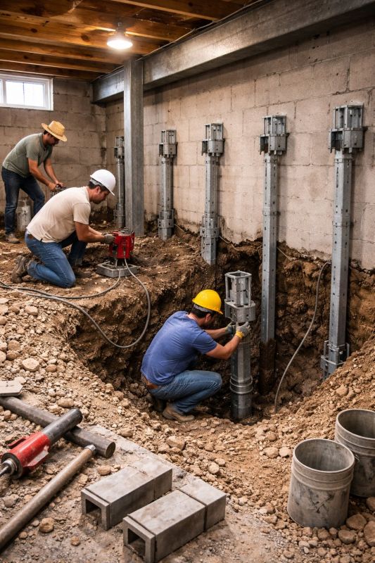 Structural Underpinning in Minot, ND