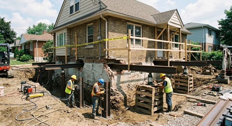 Structural Underpinning in Minot, ND